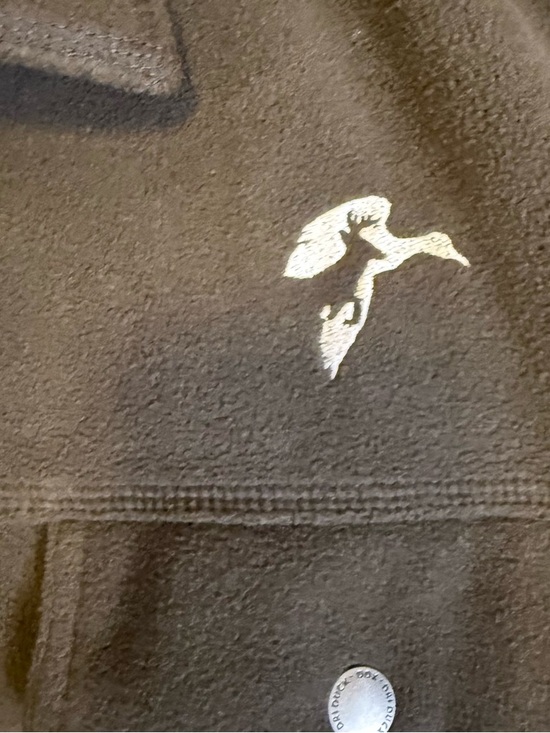 Dri-Duck DDX XL Power Fleece Jacket Gorpcore Brown Utility Softshell Coat 12oz - Picture 3 of 16